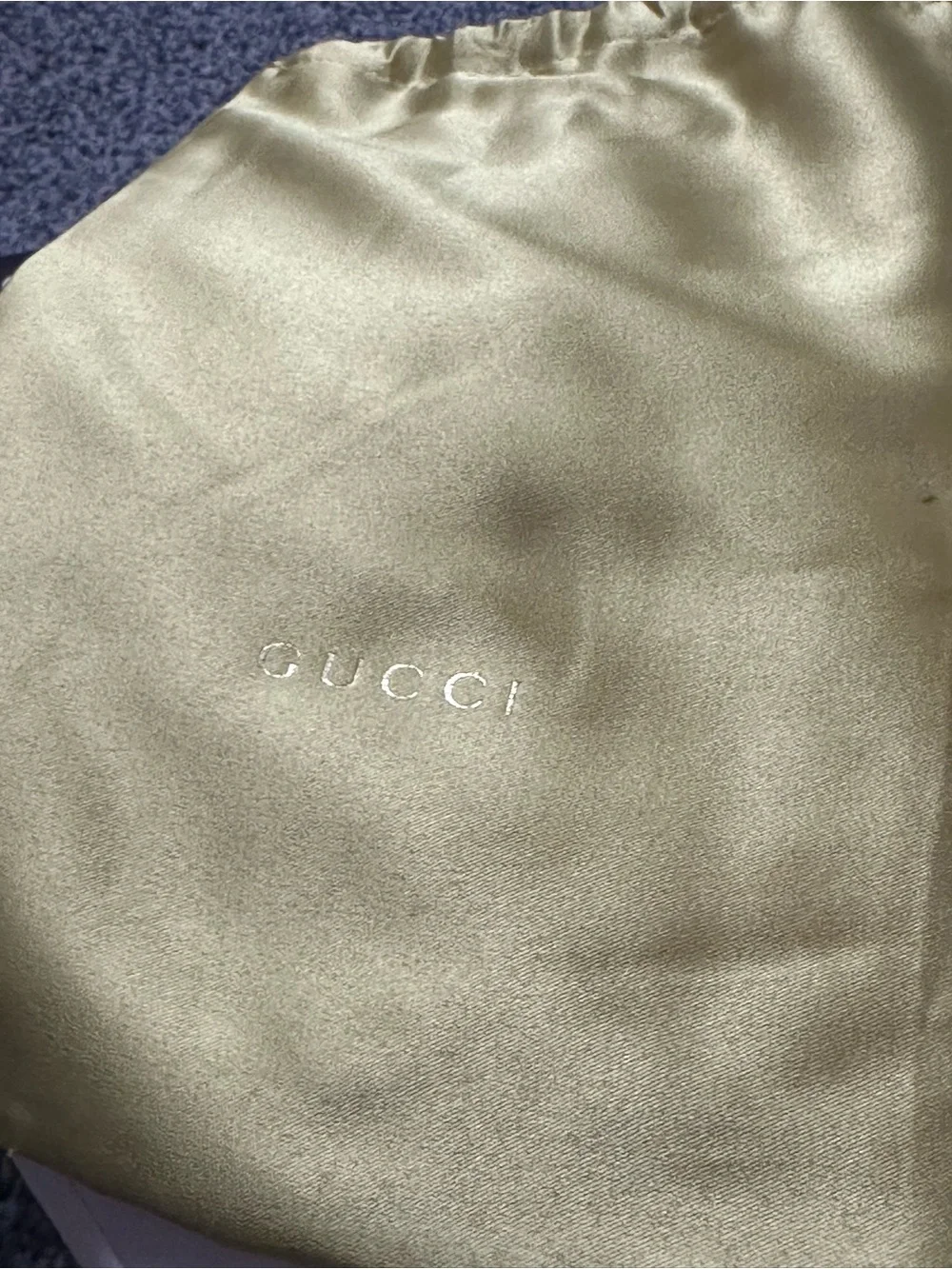 Gucci Women’s Black Oversized Square Sunglasses with Green Lenses